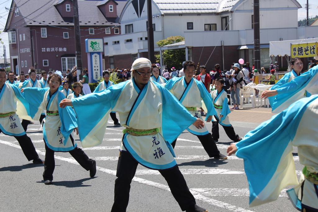 奥州前沢よさこいFesta11中編（奥州前沢よさこいフェスタ2015) 2015/07/12