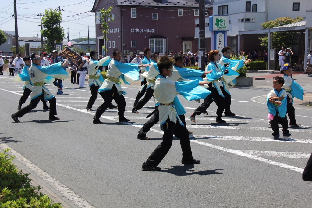 奥州前沢よさこいFesta11中編（奥州前沢よさこいフェスタ2015) 2015/07/12