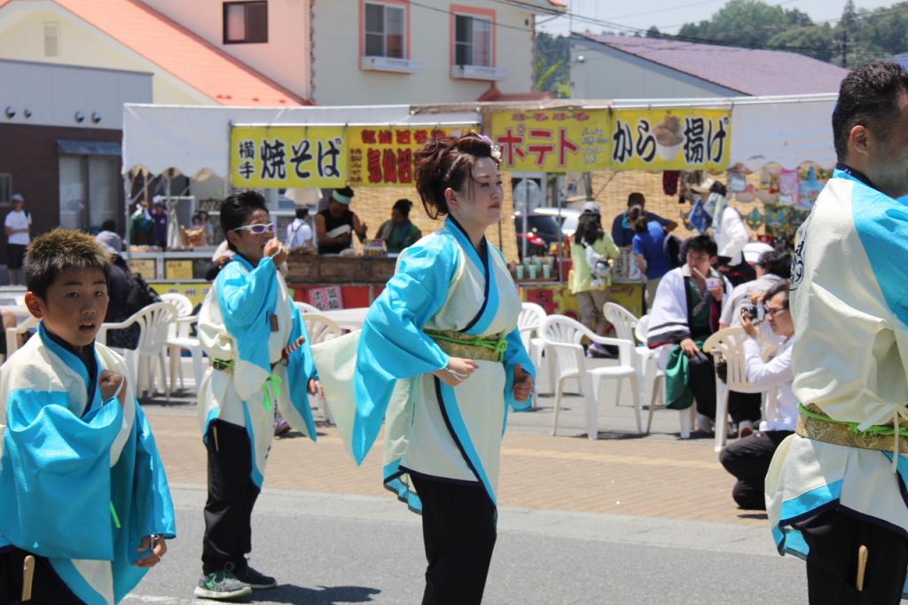 奥州前沢よさこいFesta11中編（奥州前沢よさこいフェスタ2015) 2015/07/12