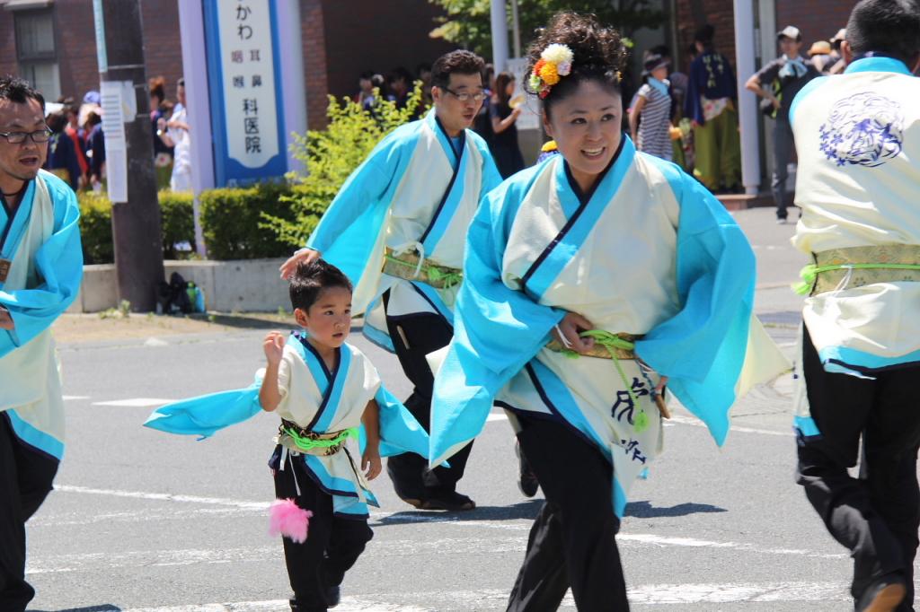 奥州前沢よさこいFesta11中編（奥州前沢よさこいフェスタ2015) 2015/07/12