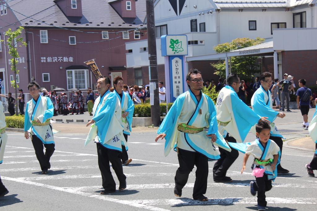奥州前沢よさこいFesta11中編（奥州前沢よさこいフェスタ2015) 2015/07/12