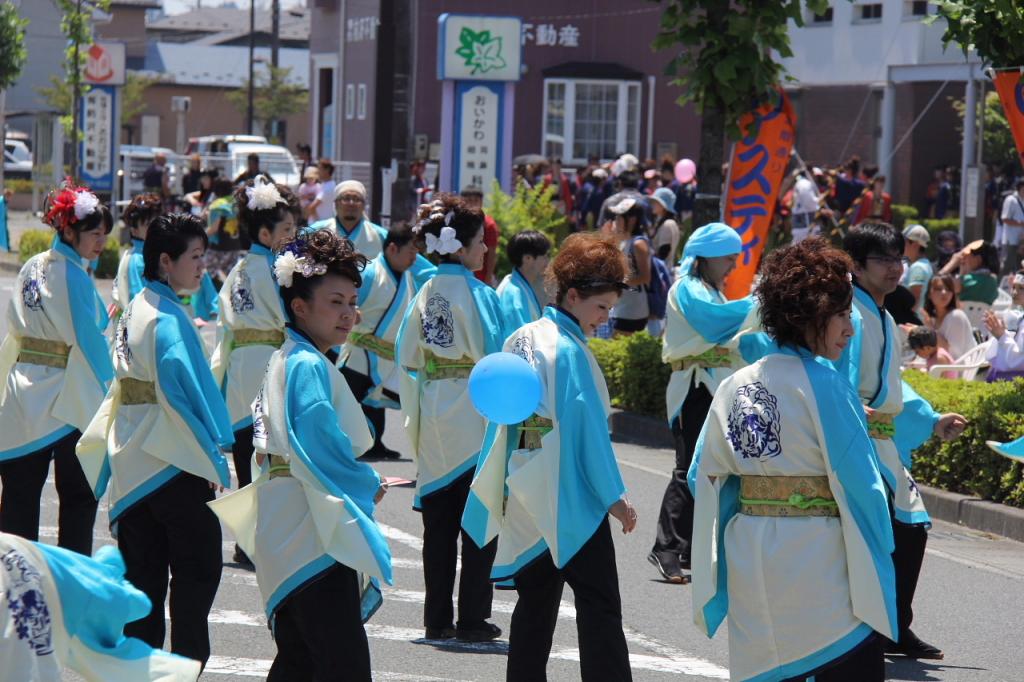 奥州前沢よさこいFesta11中編（奥州前沢よさこいフェスタ2015) 2015/07/12