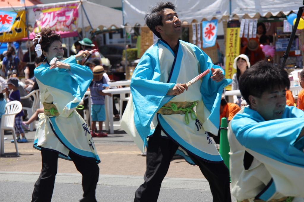 奥州前沢よさこいFesta11中編（奥州前沢よさこいフェスタ2015) 2015/07/12