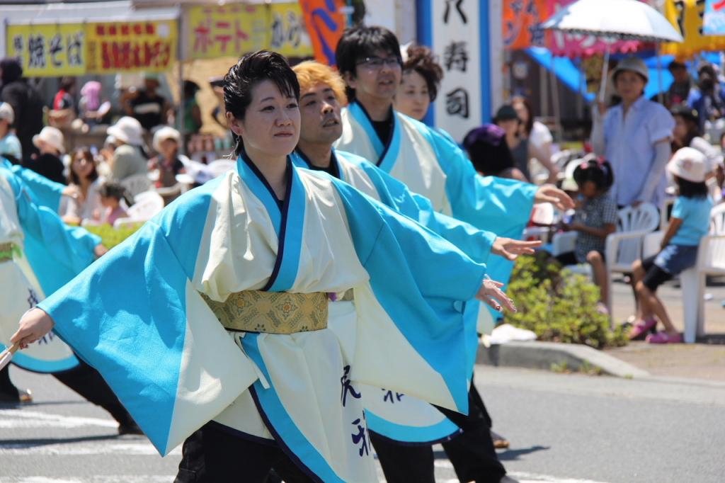 奥州前沢よさこいFesta11中編（奥州前沢よさこいフェスタ2015) 2015/07/12