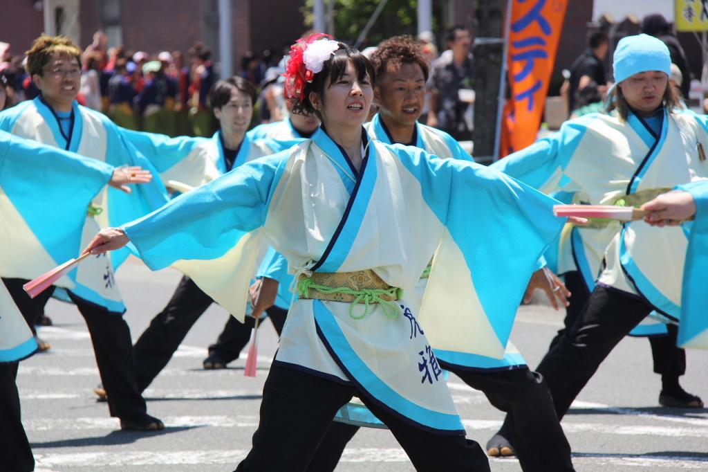 奥州前沢よさこいFesta11中編（奥州前沢よさこいフェスタ2015) 2015/07/12