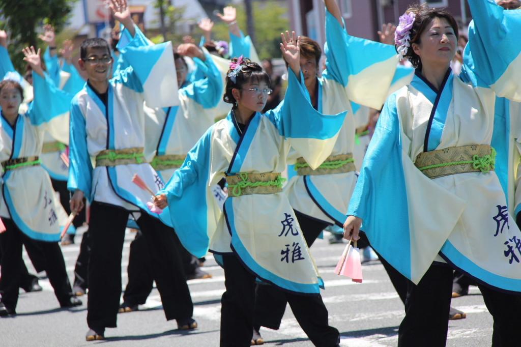 奥州前沢よさこいFesta11中編（奥州前沢よさこいフェスタ2015) 2015/07/12