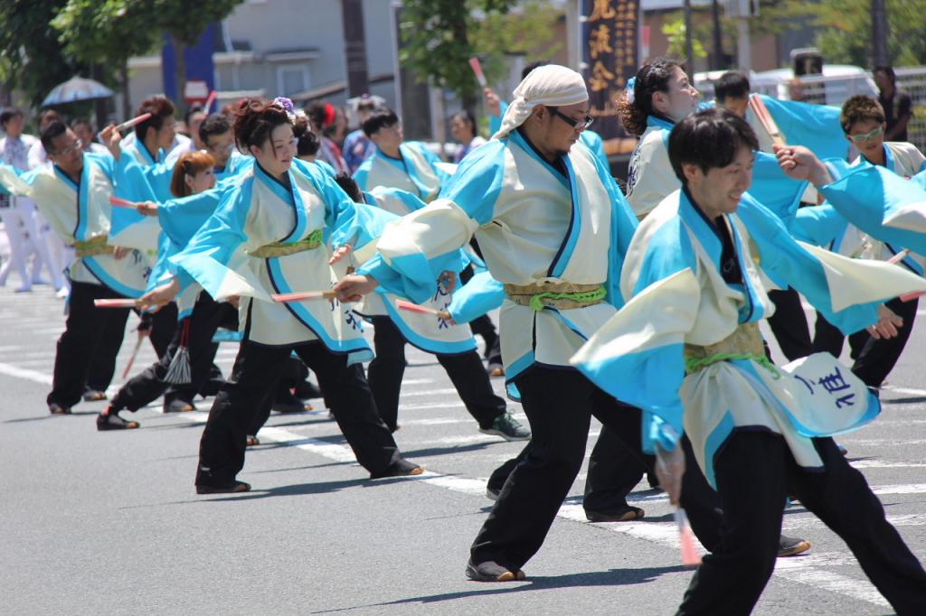 奥州前沢よさこいFesta11中編（奥州前沢よさこいフェスタ2015) 2015/07/12