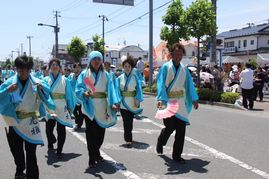 奥州前沢よさこいFesta11中編（奥州前沢よさこいフェスタ2015) 2015/07/12