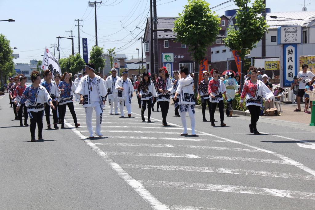 奥州前沢よさこいFesta11中編（奥州前沢よさこいフェスタ2015) 2015/07/12