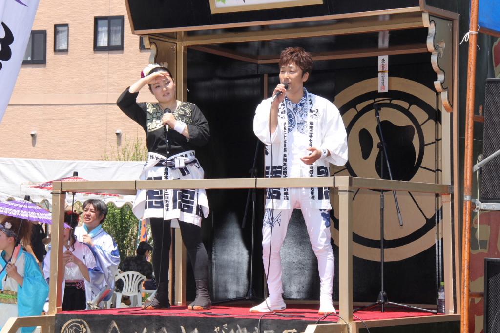 奥州前沢よさこいFesta11中編（奥州前沢よさこいフェスタ2015) 2015/07/12