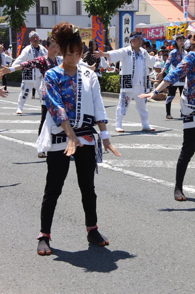 奥州前沢よさこいFesta11中編（奥州前沢よさこいフェスタ2015) 2015/07/12