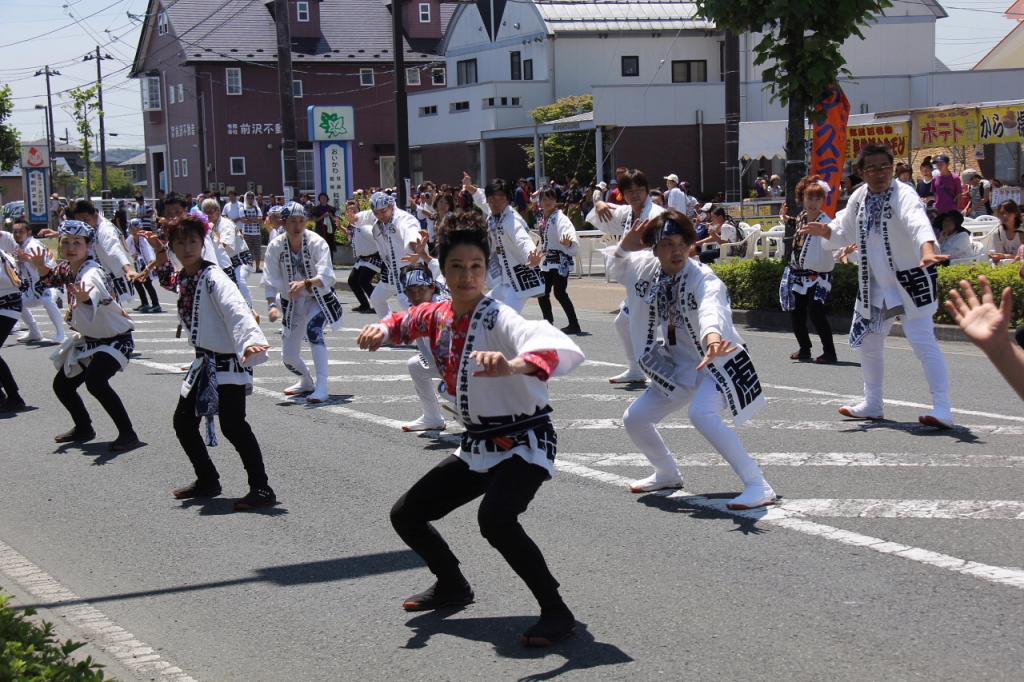 奥州前沢よさこいFesta11中編（奥州前沢よさこいフェスタ2015) 2015/07/12