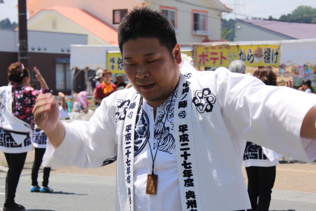 奥州前沢よさこいFesta11中編（奥州前沢よさこいフェスタ2015) 2015/07/12