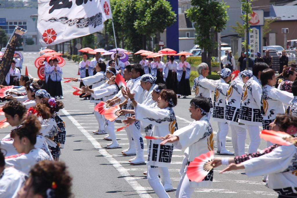 奥州前沢よさこいFesta11中編（奥州前沢よさこいフェスタ2015) 2015/07/12
