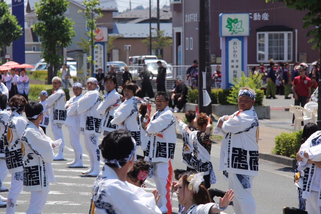 奥州前沢よさこいFesta11中編（奥州前沢よさこいフェスタ2015) 2015/07/12