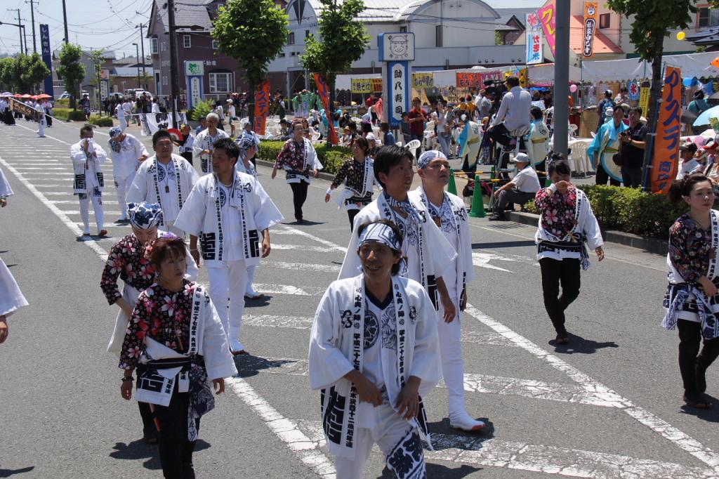 奥州前沢よさこいFesta11中編（奥州前沢よさこいフェスタ2015) 2015/07/12
