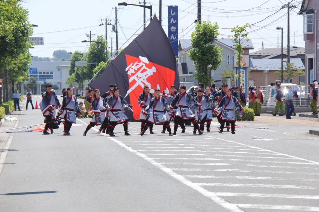 奥州前沢よさこいFesta11中編（奥州前沢よさこいフェスタ2015) 2015/07/12