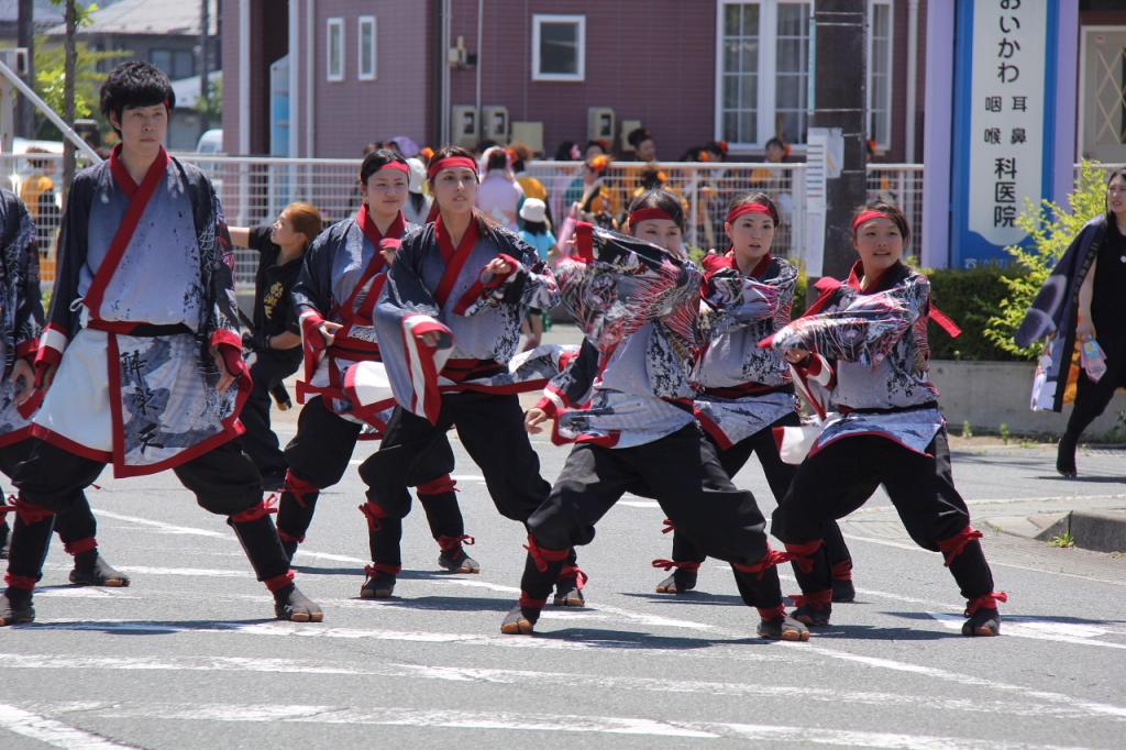 奥州前沢よさこいFesta11中編（奥州前沢よさこいフェスタ2015) 2015/07/12