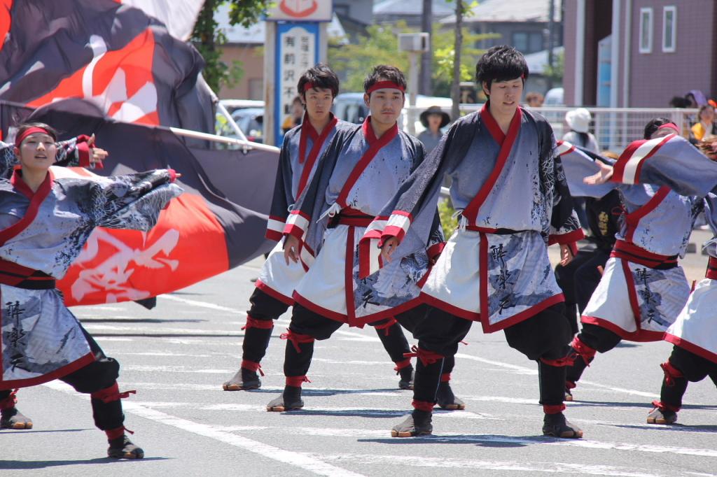 奥州前沢よさこいFesta11中編（奥州前沢よさこいフェスタ2015) 2015/07/12