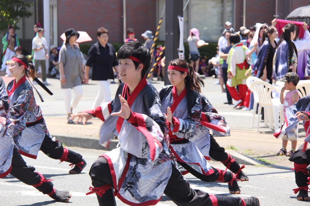 奥州前沢よさこいFesta11中編（奥州前沢よさこいフェスタ2015) 2015/07/12