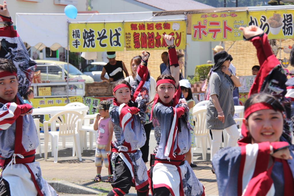 奥州前沢よさこいFesta11中編（奥州前沢よさこいフェスタ2015) 2015/07/12