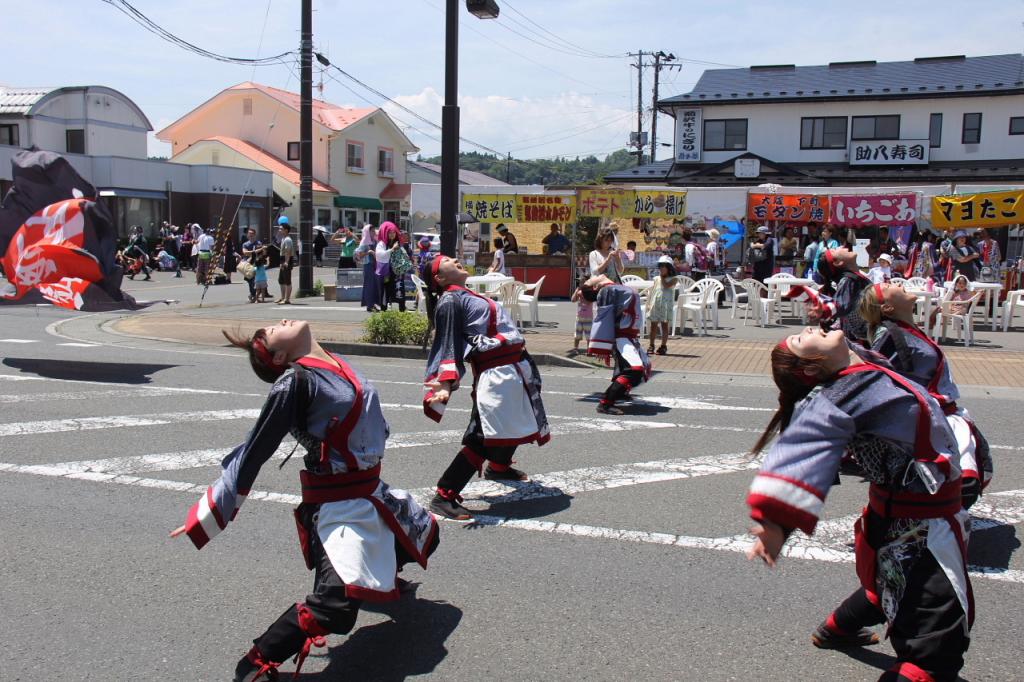 奥州前沢よさこいFesta11中編（奥州前沢よさこいフェスタ2015) 2015/07/12
