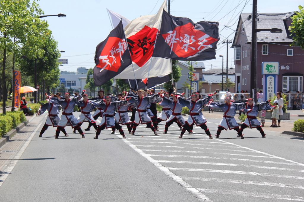 奥州前沢よさこいFesta11中編（奥州前沢よさこいフェスタ2015) 2015/07/12