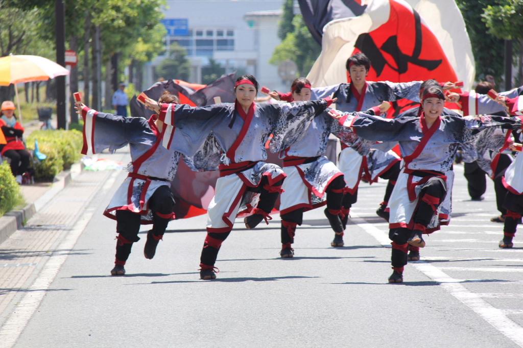 奥州前沢よさこいFesta11中編（奥州前沢よさこいフェスタ2015) 2015/07/12