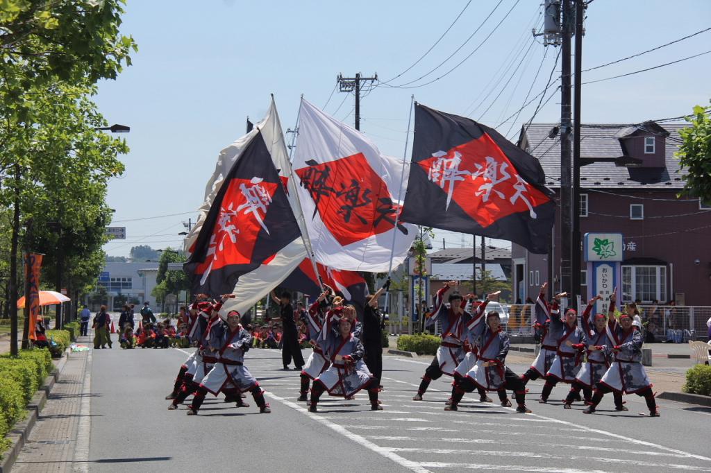 奥州前沢よさこいFesta11中編（奥州前沢よさこいフェスタ2015) 2015/07/12