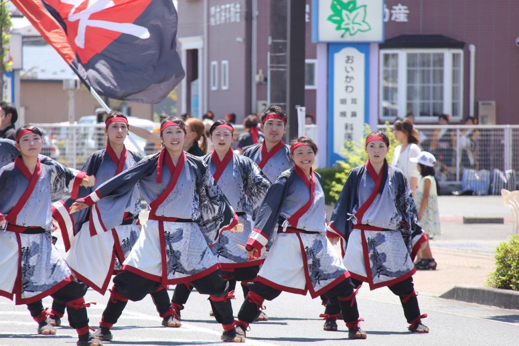 奥州前沢よさこいFesta11中編（奥州前沢よさこいフェスタ2015) 2015/07/12