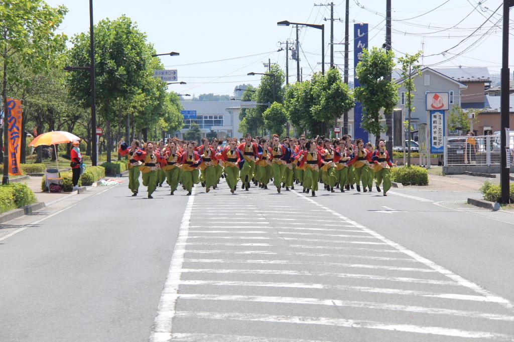 奥州前沢よさこいFesta11中編（奥州前沢よさこいフェスタ2015) 2015/07/12