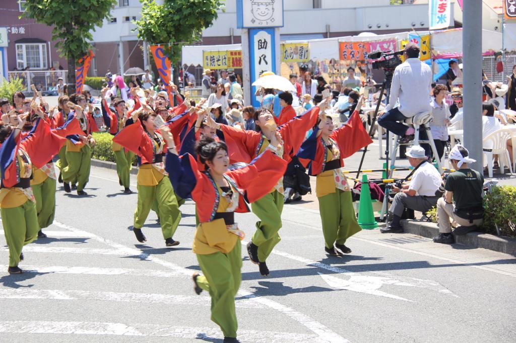 奥州前沢よさこいFesta11中編（奥州前沢よさこいフェスタ2015) 2015/07/12