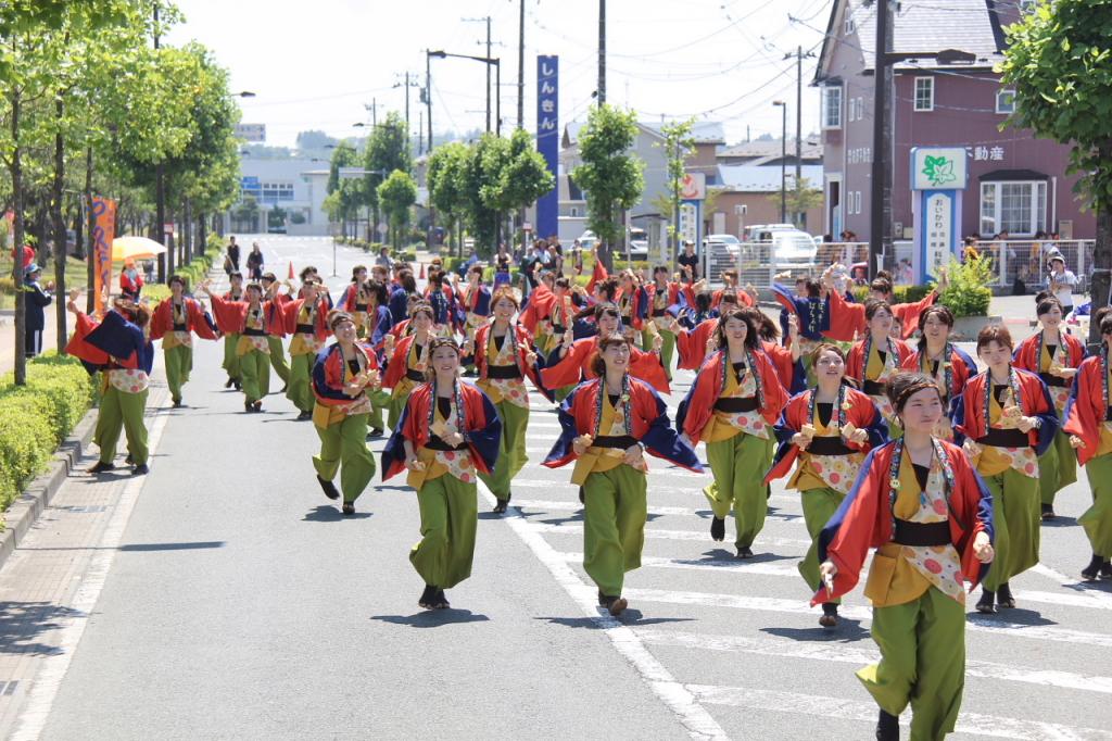 奥州前沢よさこいFesta11中編（奥州前沢よさこいフェスタ2015) 2015/07/12