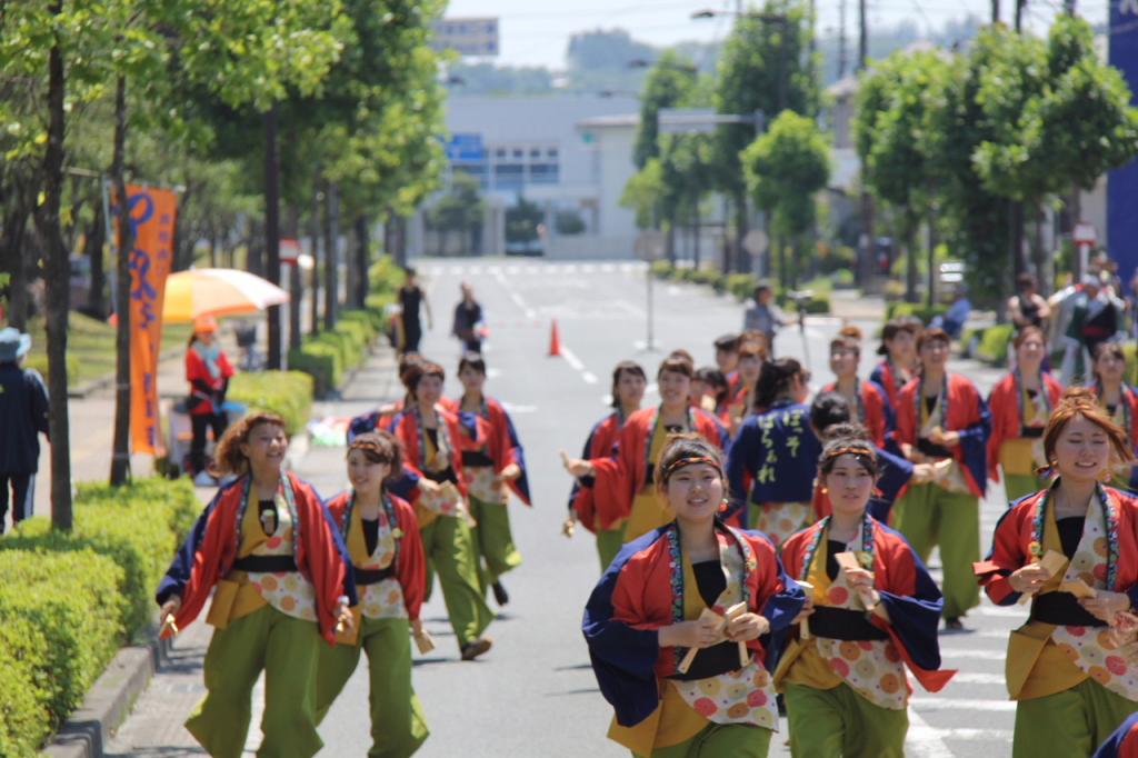 奥州前沢よさこいFesta11中編（奥州前沢よさこいフェスタ2015) 2015/07/12