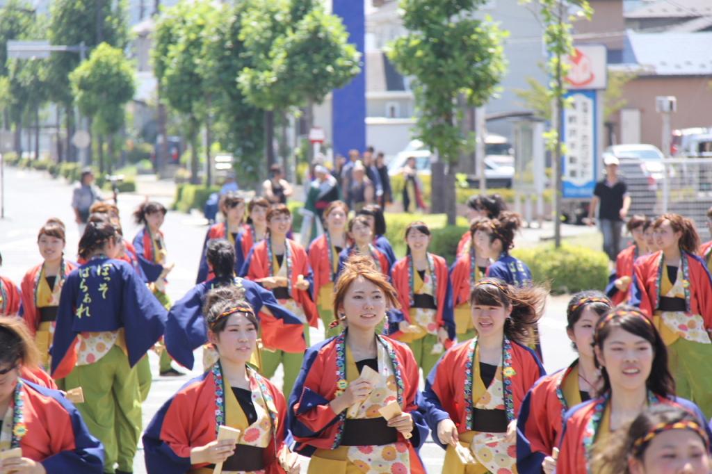 奥州前沢よさこいFesta11中編（奥州前沢よさこいフェスタ2015) 2015/07/12