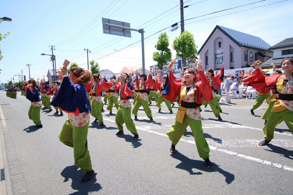 奥州前沢よさこいFesta11中編（奥州前沢よさこいフェスタ2015) 2015/07/12