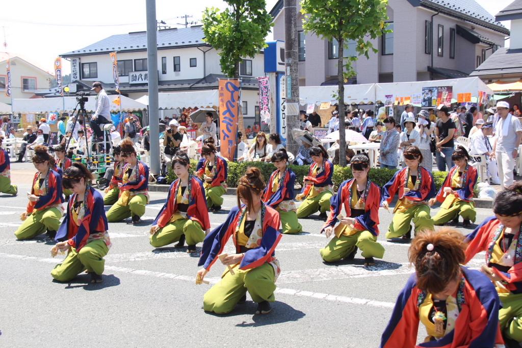 奥州前沢よさこいFesta11中編（奥州前沢よさこいフェスタ2015) 2015/07/12
