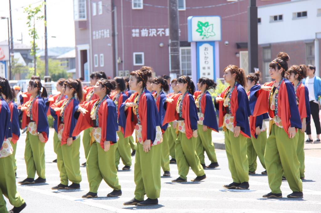 奥州前沢よさこいFesta11中編（奥州前沢よさこいフェスタ2015) 2015/07/12