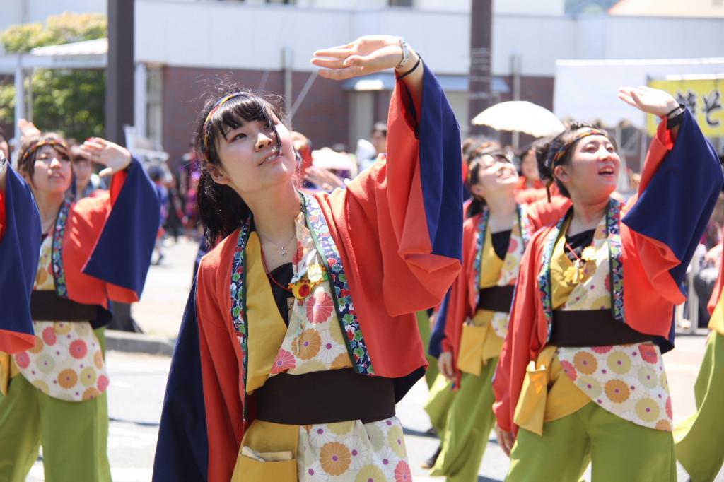 奥州前沢よさこいFesta11中編（奥州前沢よさこいフェスタ2015) 2015/07/12