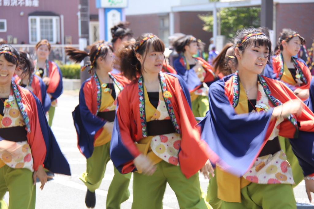 奥州前沢よさこいFesta11中編（奥州前沢よさこいフェスタ2015) 2015/07/12