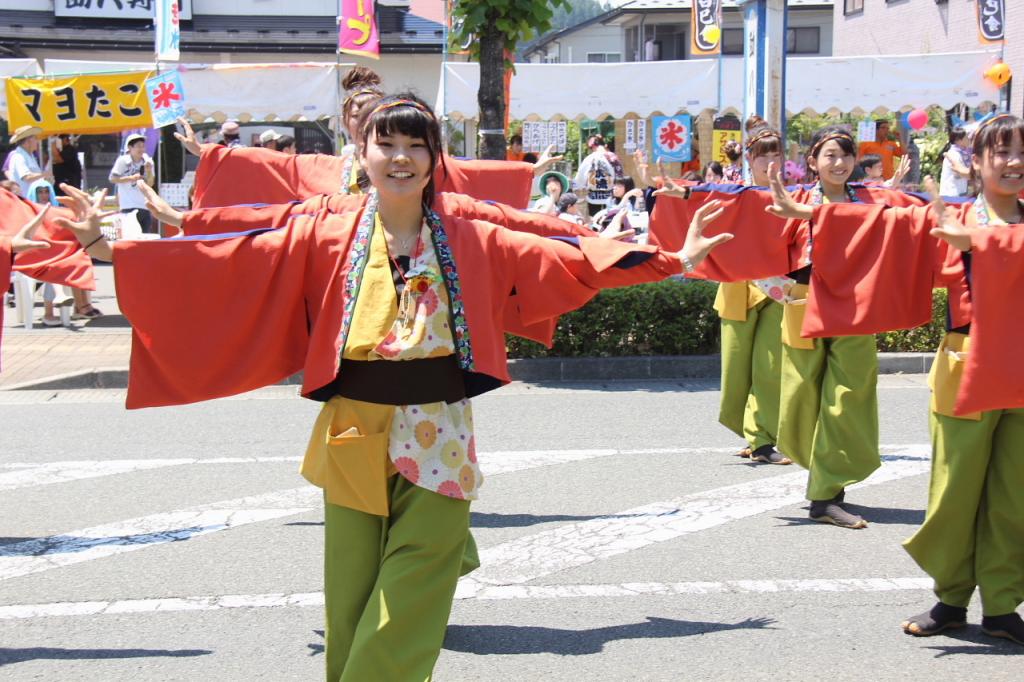 奥州前沢よさこいFesta11中編（奥州前沢よさこいフェスタ2015) 2015/07/12