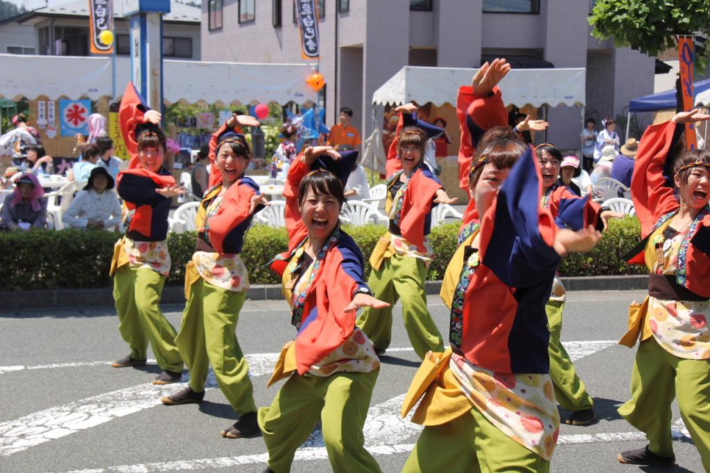 奥州前沢よさこいFesta11中編（奥州前沢よさこいフェスタ2015) 2015/07/12