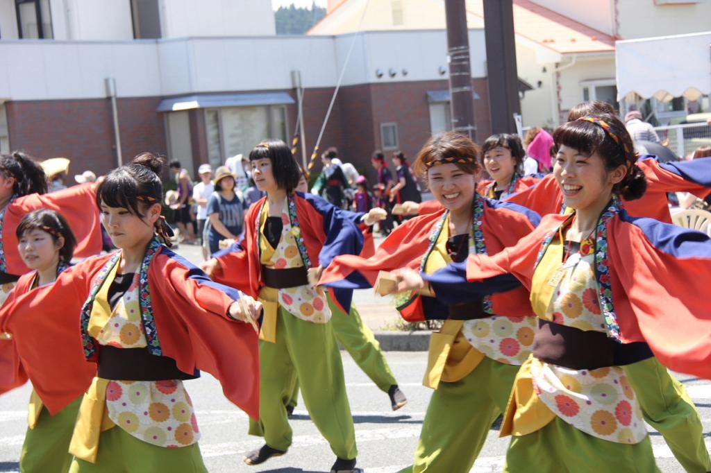 奥州前沢よさこいFesta11中編（奥州前沢よさこいフェスタ2015) 2015/07/12