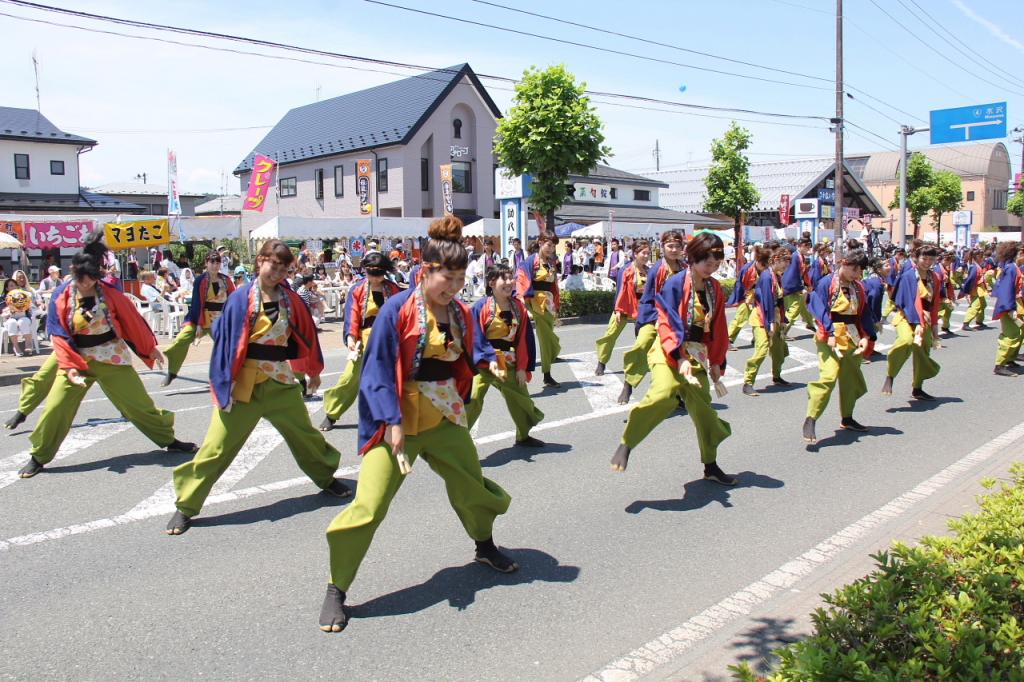 奥州前沢よさこいFesta11中編（奥州前沢よさこいフェスタ2015) 2015/07/12