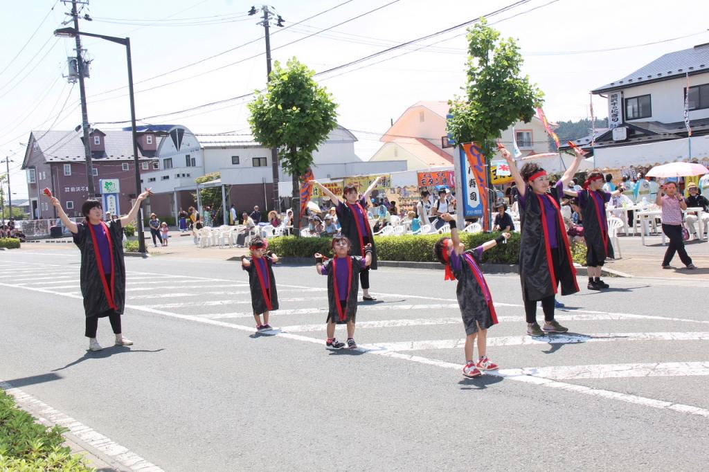 奥州前沢よさこいFesta11中編（奥州前沢よさこいフェスタ2015) 2015/07/12