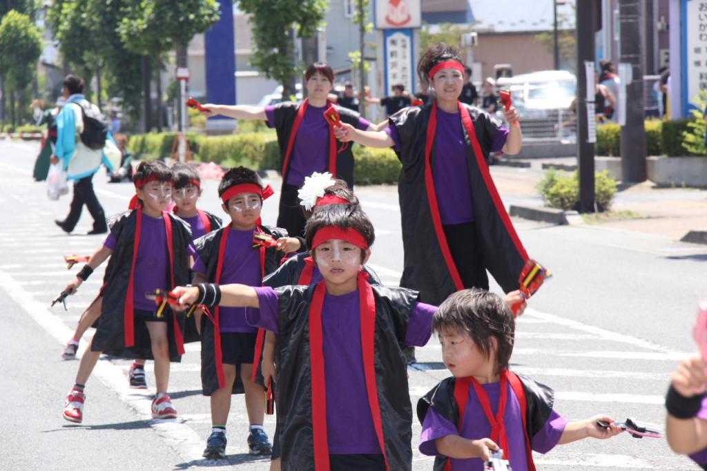 奥州前沢よさこいFesta11中編（奥州前沢よさこいフェスタ2015) 2015/07/12