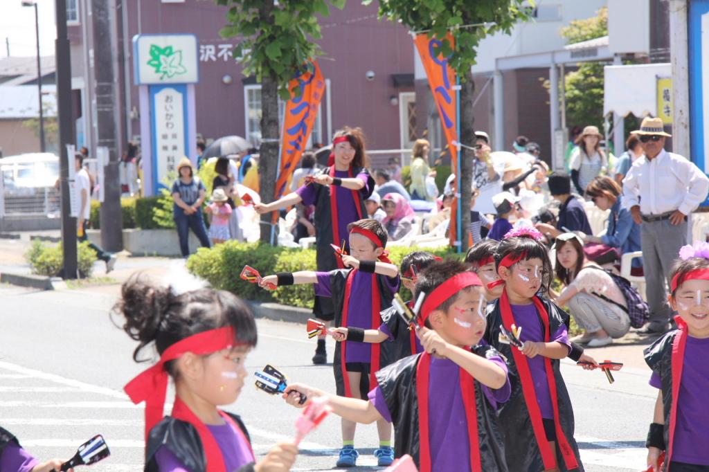 奥州前沢よさこいFesta11中編（奥州前沢よさこいフェスタ2015) 2015/07/12