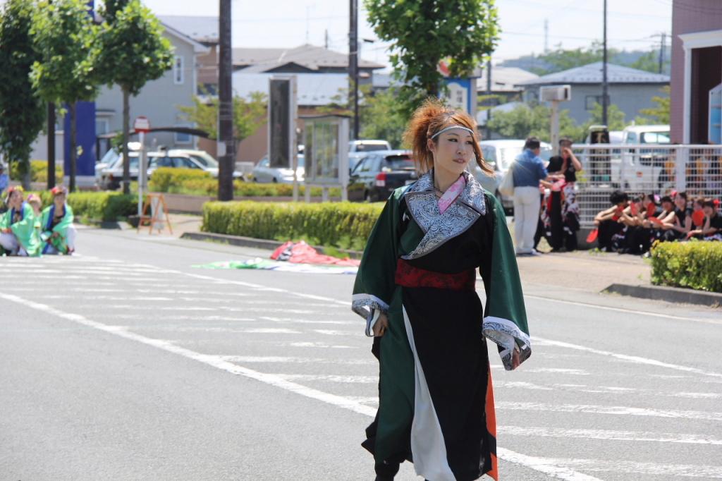 奥州前沢よさこいFesta11中編（奥州前沢よさこいフェスタ2015) 2015/07/12