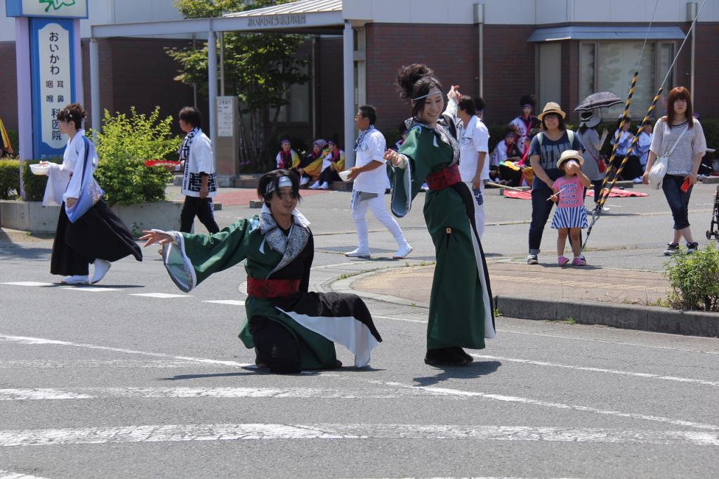 奥州前沢よさこいFesta11中編（奥州前沢よさこいフェスタ2015) 2015/07/12