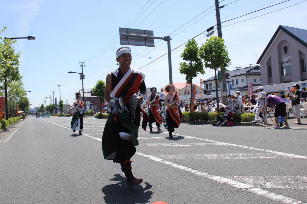 奥州前沢よさこいFesta11中編（奥州前沢よさこいフェスタ2015) 2015/07/12